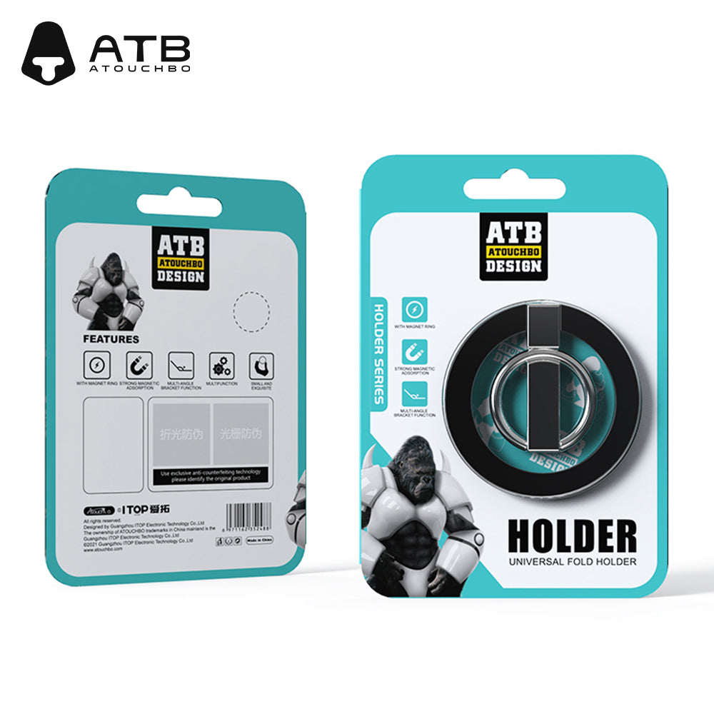 ATB Ultra-thin magnetic ring bracket For Iphone 14