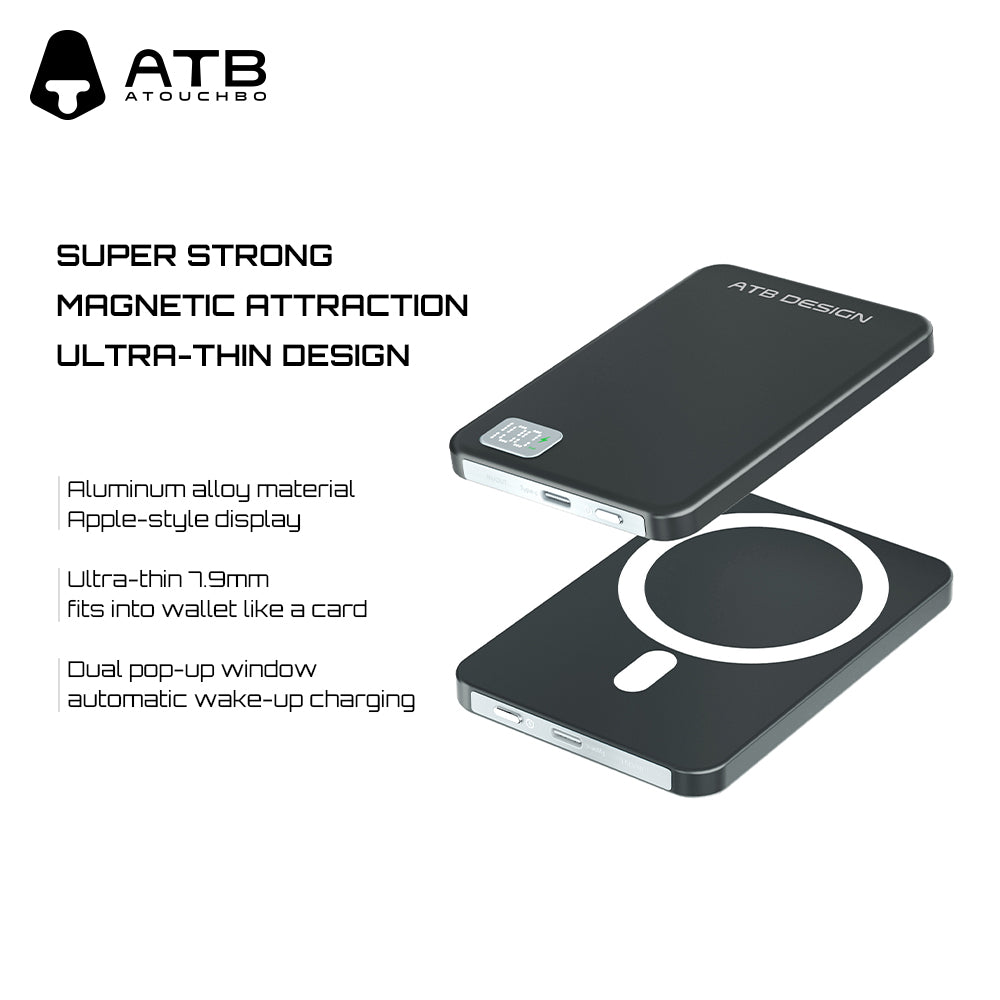 Magnetic wireless power bank D25