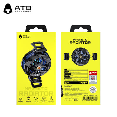 ATB phone back clip semiconductor heat sink