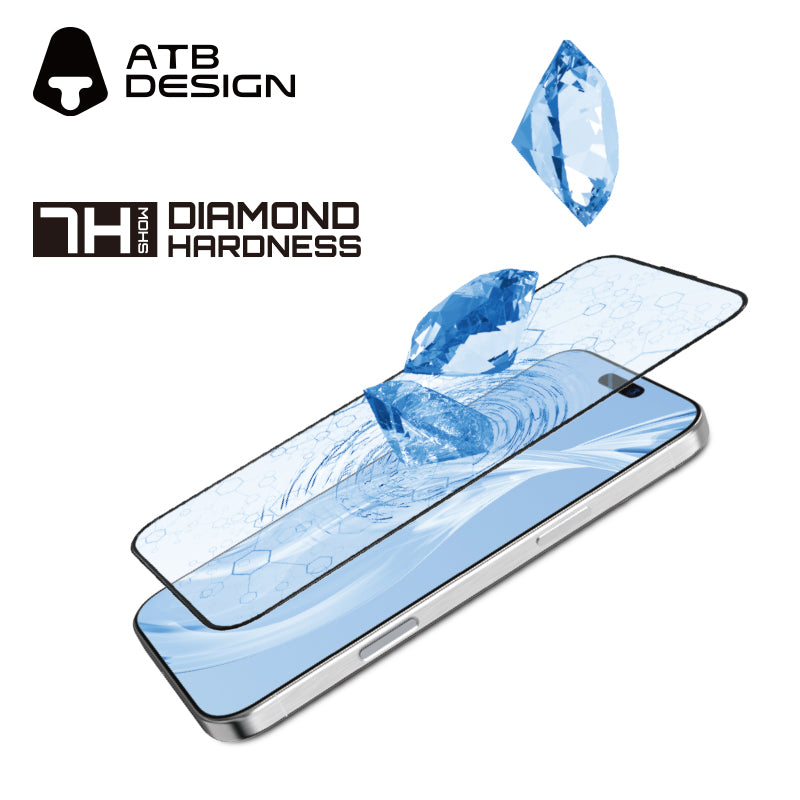 Crystal anti-scratch HD tempered glass
