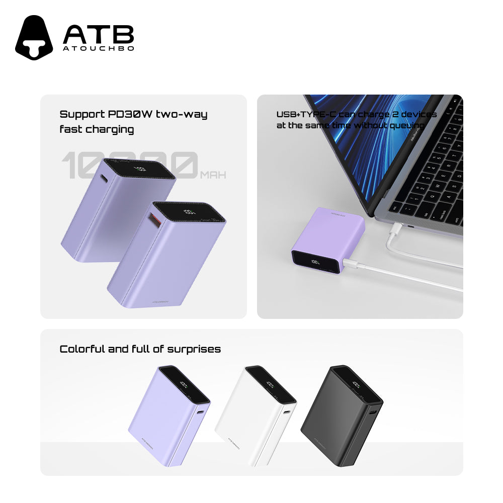 Mini 30W Super Fast Charging Mobile Power Bank XG-D082