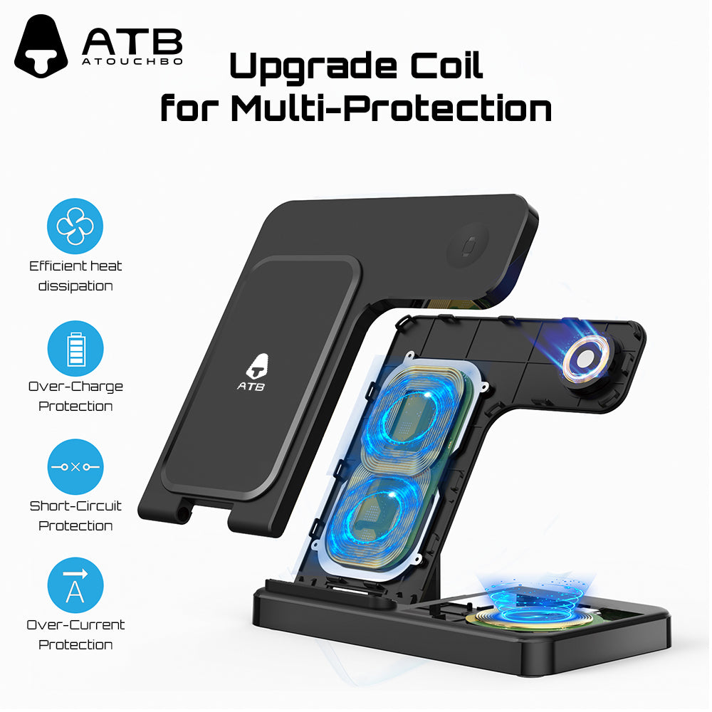 ATB Multi in One Desktop Wireless Charging