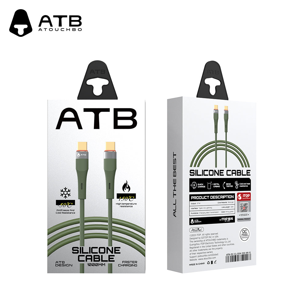 ATB Classic Series Star Aluminum Alloy Silicone Data Cable