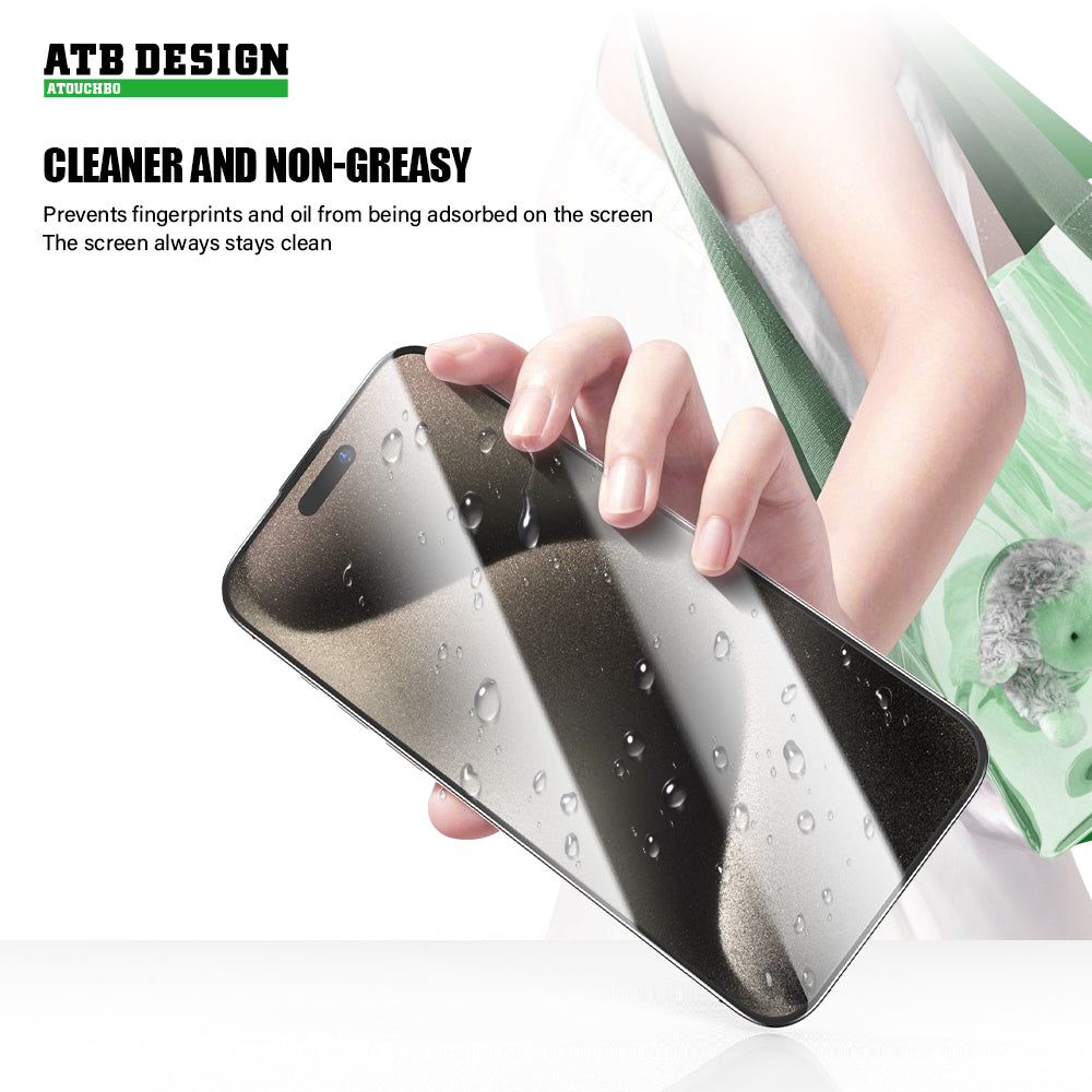 ATB Rex series O-fold anti-static silk screen high-definition tempered film/Rex green bottom plate