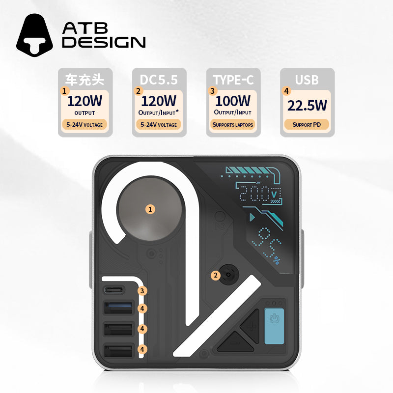 ATB 80000mAh lightweight energy storage yt-2280