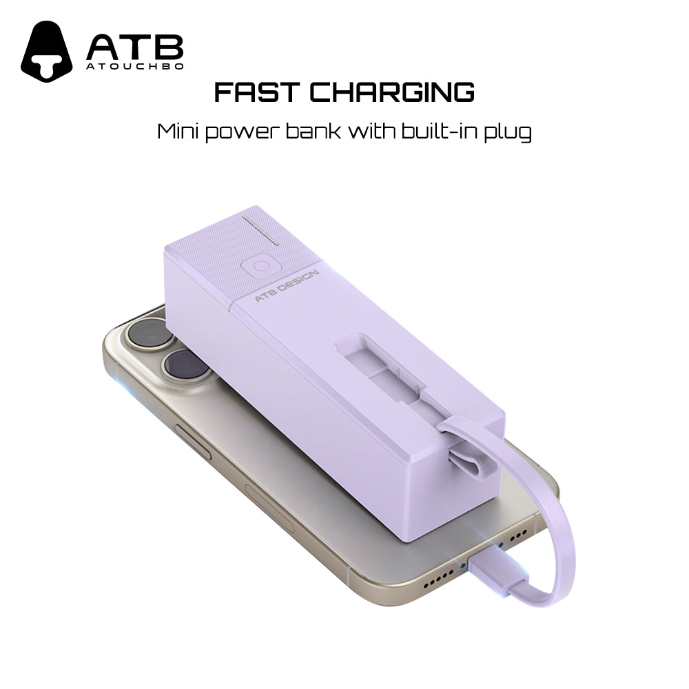 Comes with a single line portable power bank XG-DC09