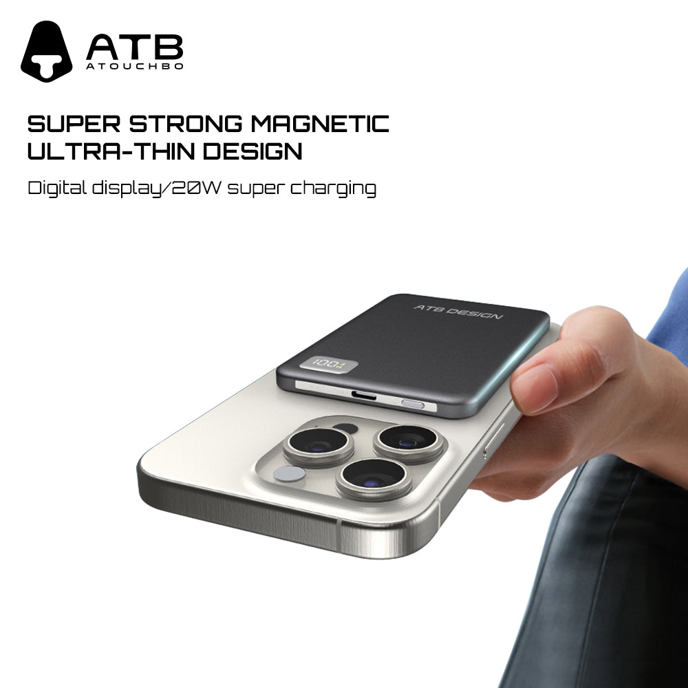 Magnetic wireless power bank D25