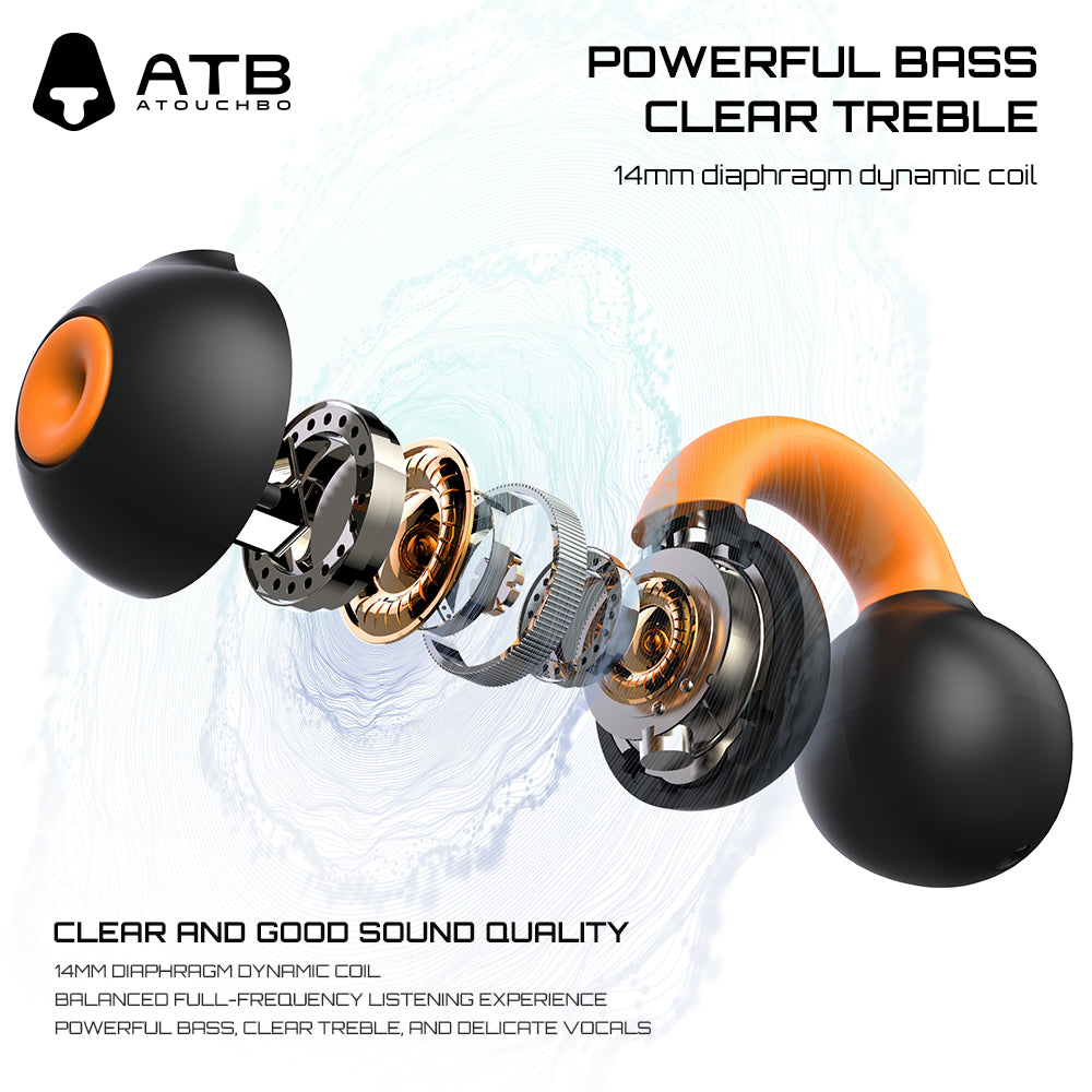 Clip ear Bluetooth Earphone QD-6