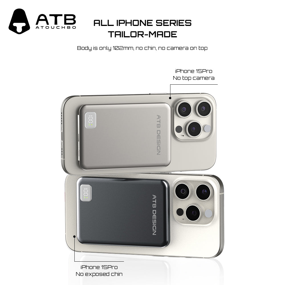 Magnetic wireless power bank D25