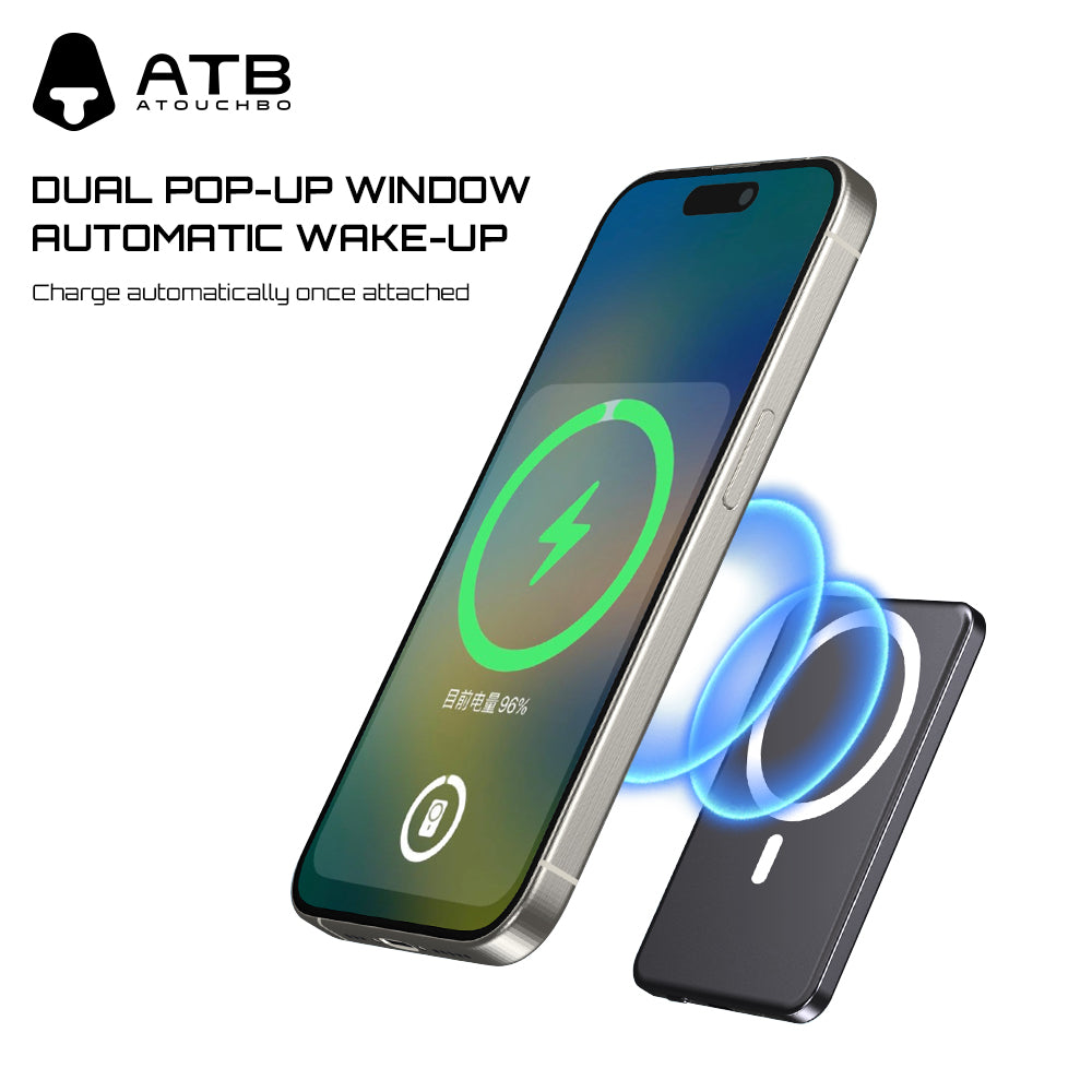 Magnetic wireless power bank D25