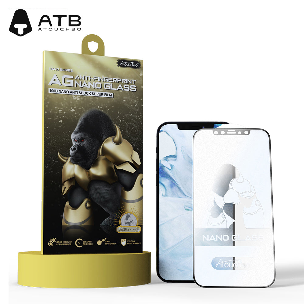 100D Ceramic Nano Glass Matte Anti Shock Phone Screen Protector