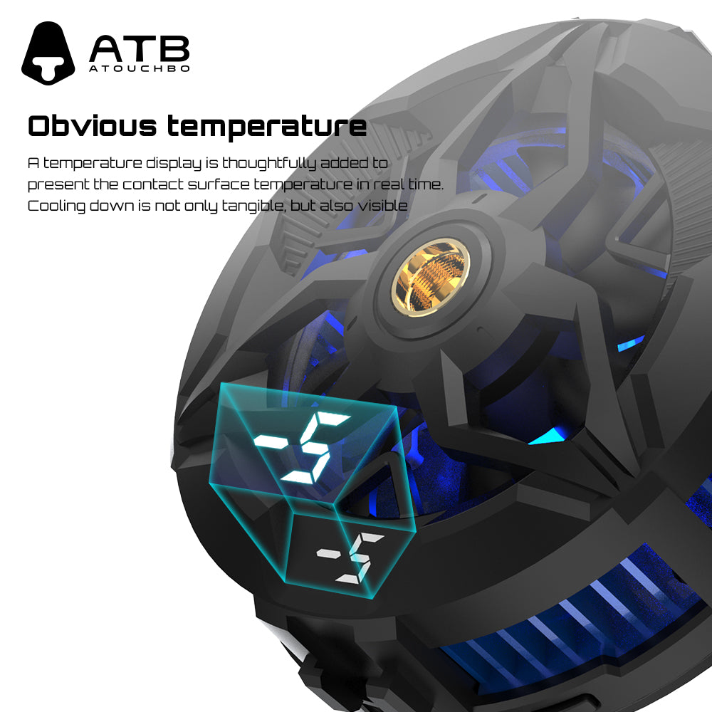 ATB phone back clip semiconductor heat sink