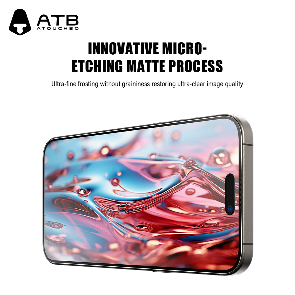 ATB Daniel series silk screen frosted tempered film/Zeus bottom plate