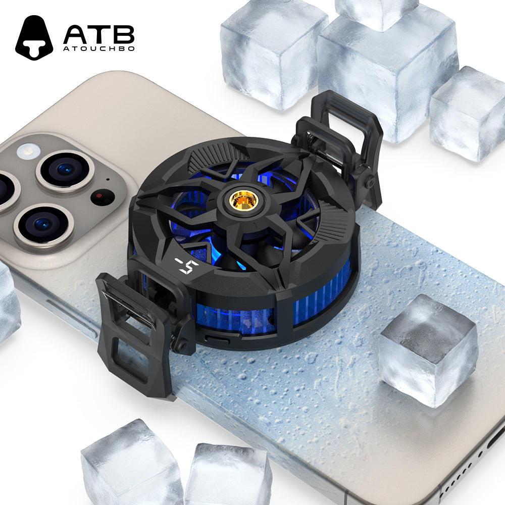 ATB phone back clip semiconductor heat sink