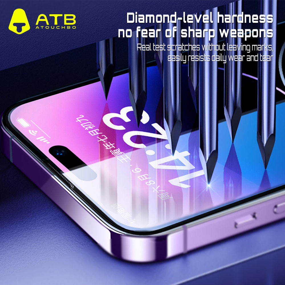 ATB 9H Super Smooth Nano Film High Transparent Resistant Screen Protector For Iphone 14 Pro Max