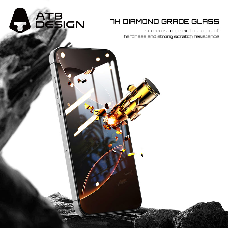 Crystal anti-scratch HD tempered glass