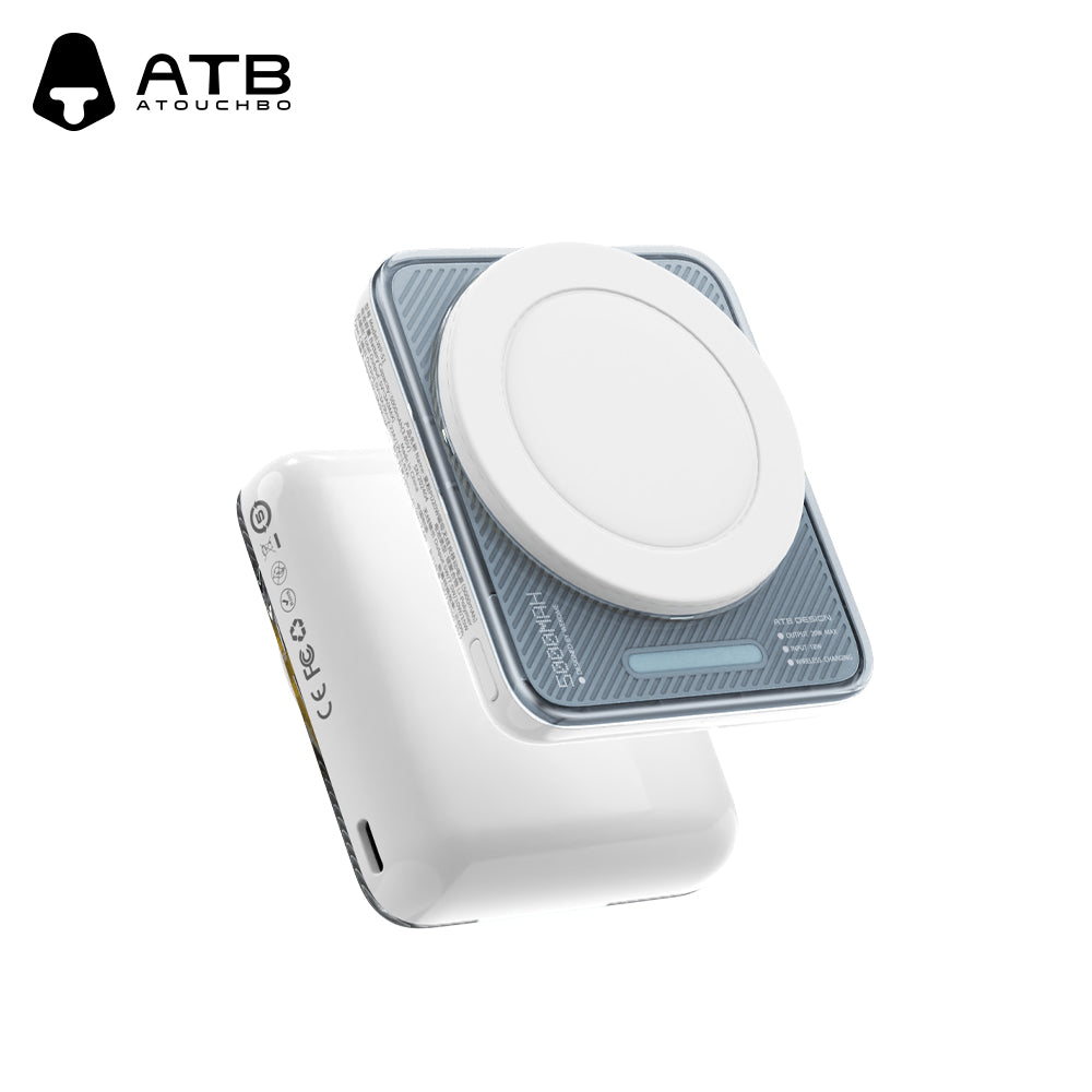 Self starting magnetic suction wireless charging mobile battery Source C16