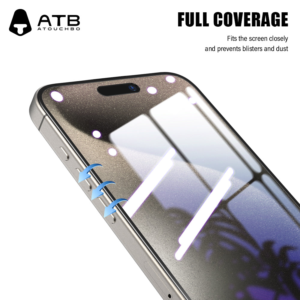 ATB Daniel series silk screen purple matte tempered film/Zeus bottom plate