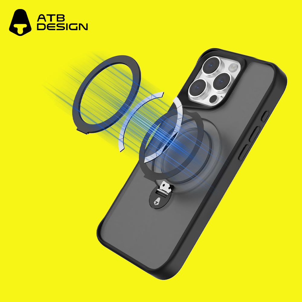 360° Rotating Bracket Shell Tempered Film Set B (with T-type second sticker artifact) TK version