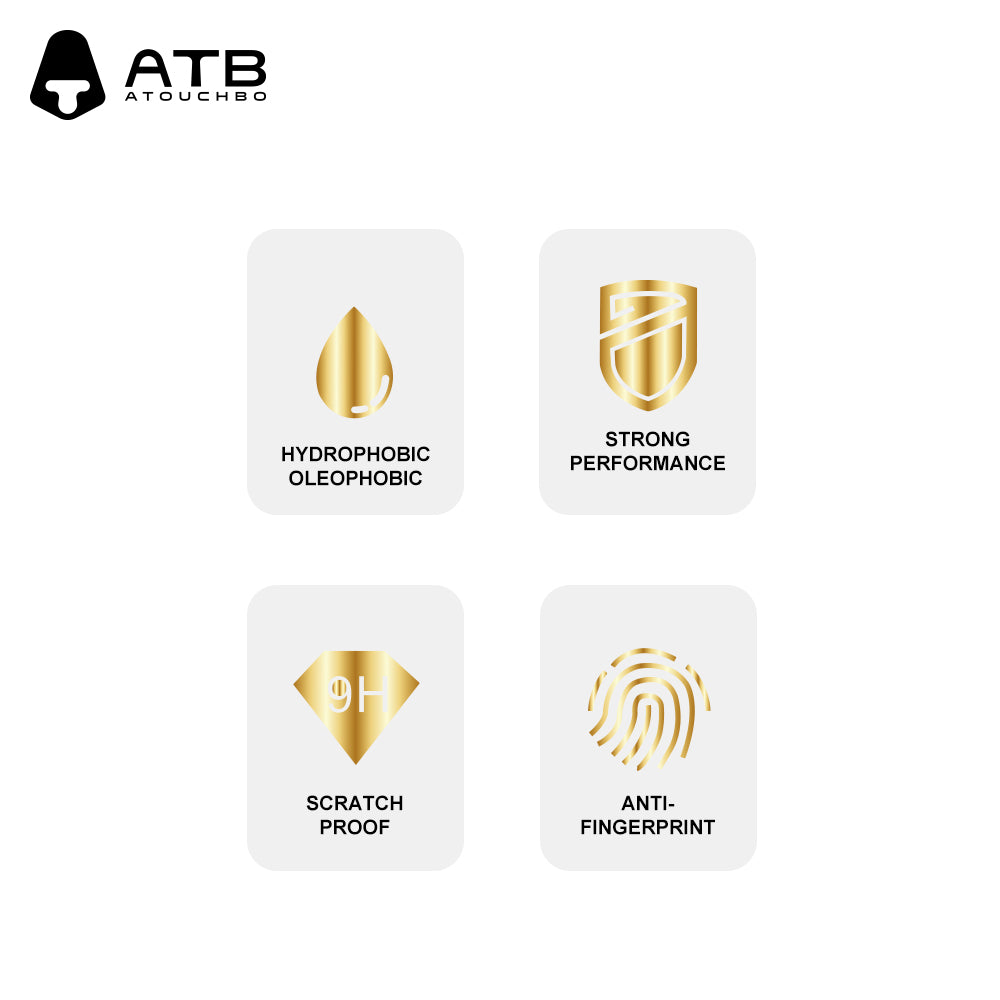 ATB Daniel series transparent eagle eye lens adhesive base (without base plate)