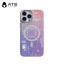 2023 New Design Acrylic Magsaf Soft TPU+PC Mechanical Element Phone Case For IPhone 14 Magnetic Phone case