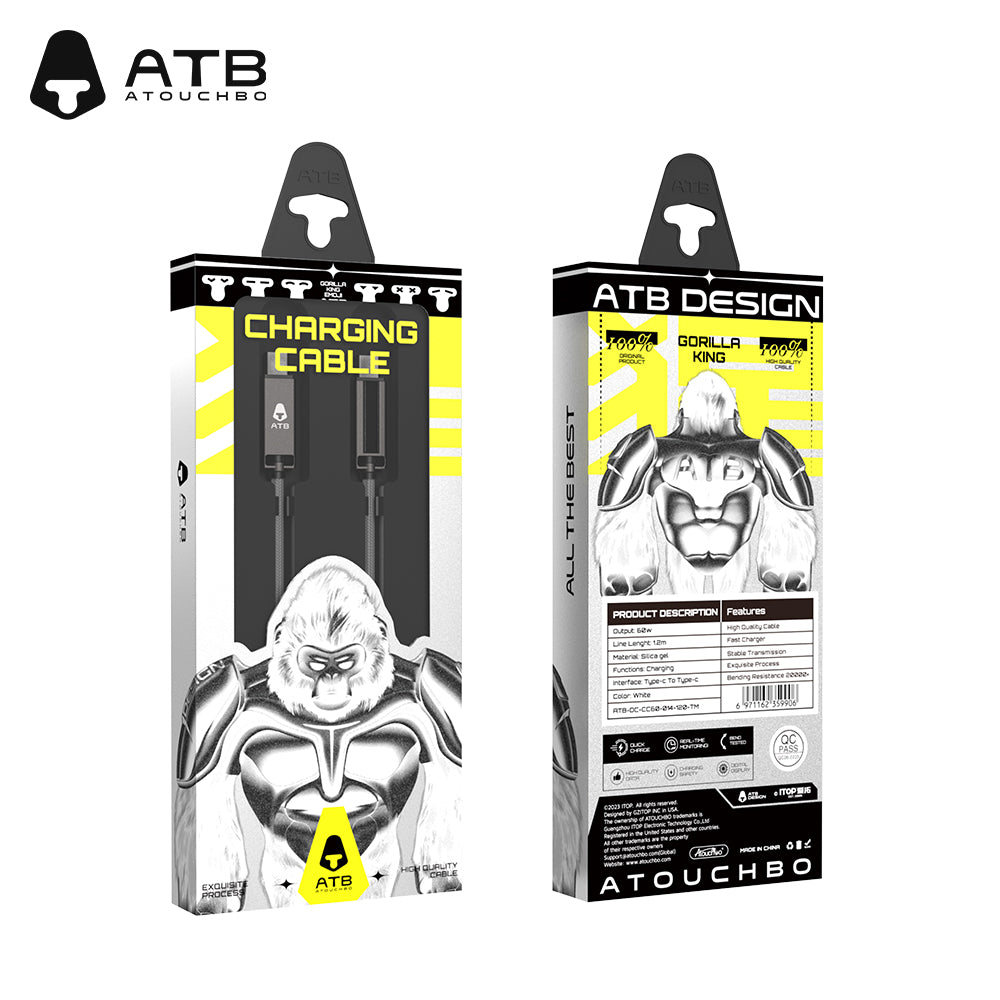 Für iPhone Schnell ladung LED-Anzeige USB-Kabel Mobiltelefon 100w Schnell ladung USB-Datenkabel Typ C.