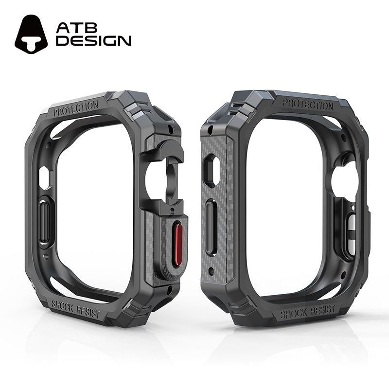 ATB Titan Series Carbon Fiber Color Clash Watch Case