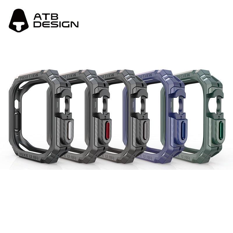 ATB Titan Series Carbon Fiber Color Clash Watch Case