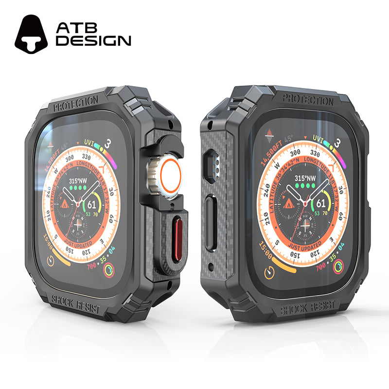 ATB Titan Series Carbon Fiber Color Clash Watch Case