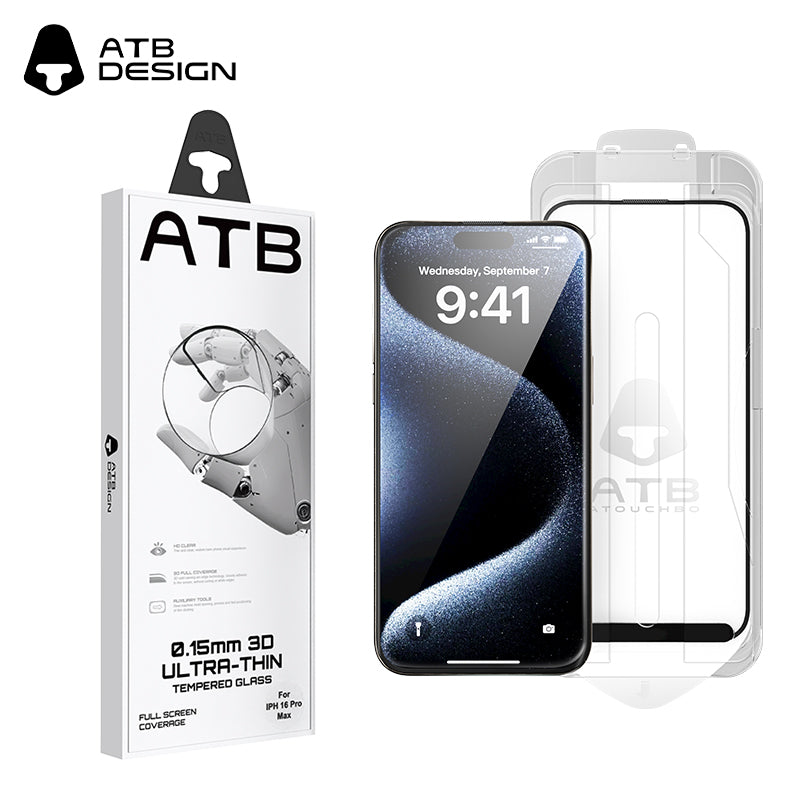 0.15mm 3D Ultra-Thin HD Tempered Glass