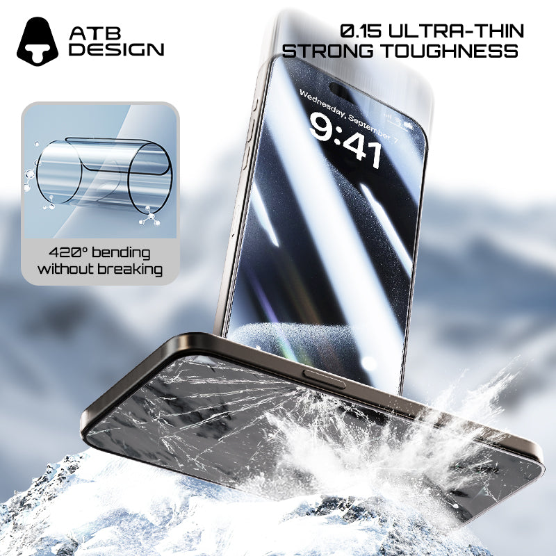 0.15mm 3D Ultra-Thin HD Tempered Glass