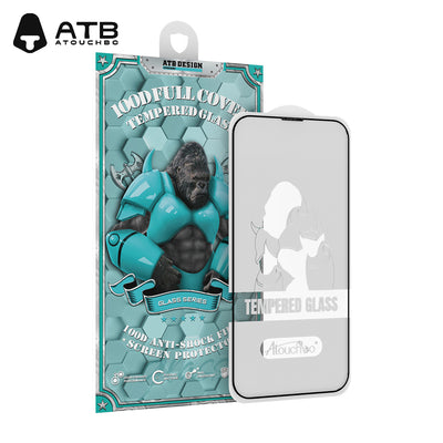 HD Silk Print Tempered Glass-Simple Packaging