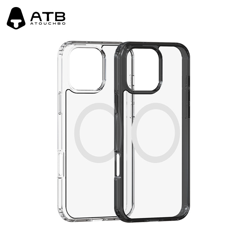 ATB Titan Series Crystal transparent magnetic Phone Case