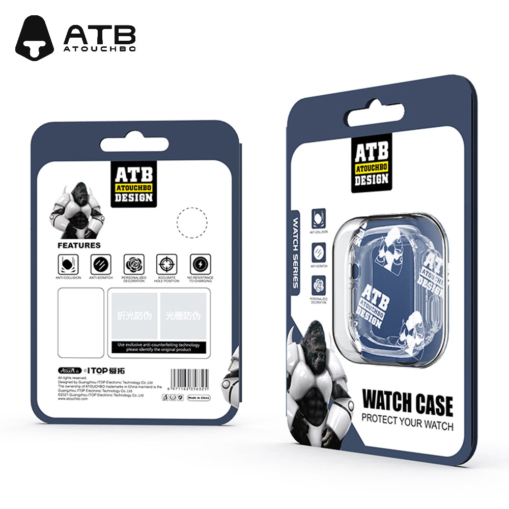 ATB TPU TRANSPARENT WATCH CASE