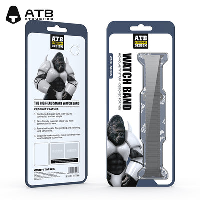 ATB Magnetic Silicone Breathable Sports Strap For Apple Watch Ultra