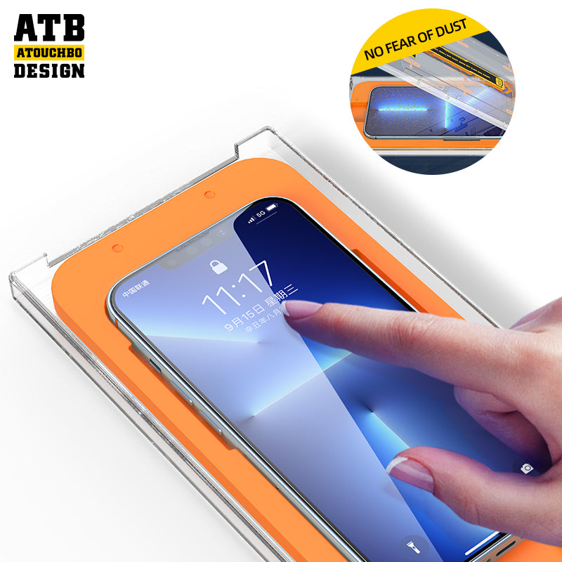 Space Capsule Easy Stick HD Tempered Glass