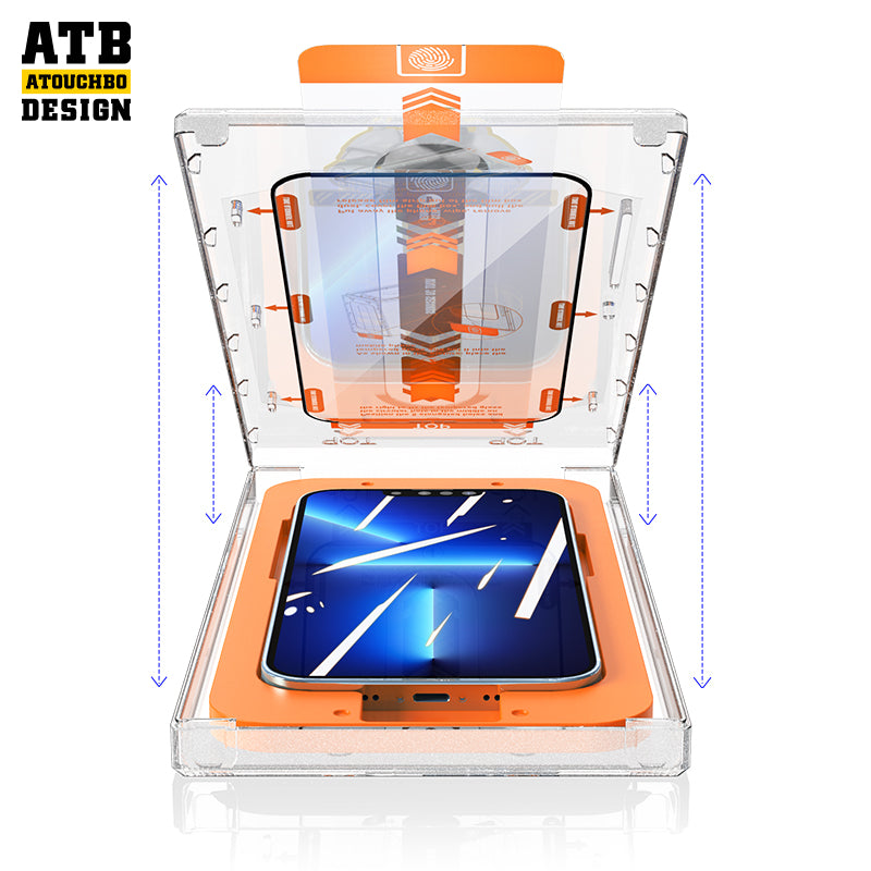 Space Capsule Easy Stick HD Tempered Glass