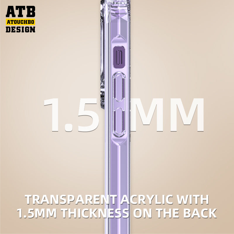 ATB 1.5MM Armor Transparent Case For Iphone 14 Pro Max Cover Phone Case
