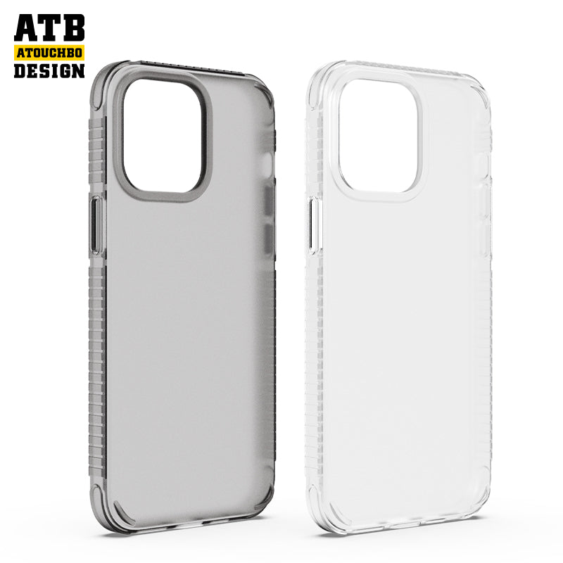 ATB matte transparent skin feel Anti-shock phone case For Iphone 14