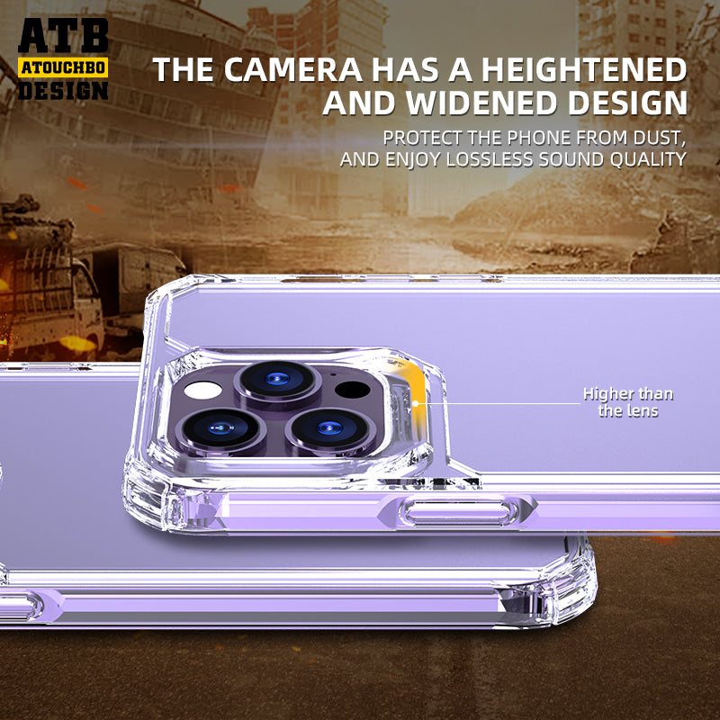 ATB 1.5MM Armor Transparent Case For Iphone 14 Pro Max Cover Phone Case