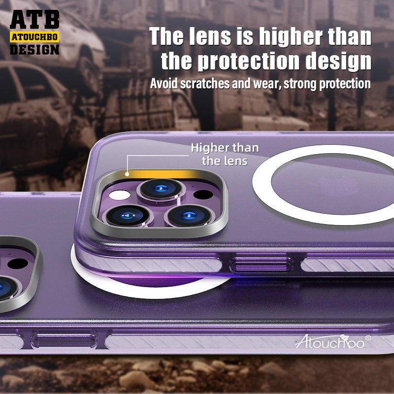 ATB Machinists Series Crystal Shield 4in1 phone case(magnetic version)