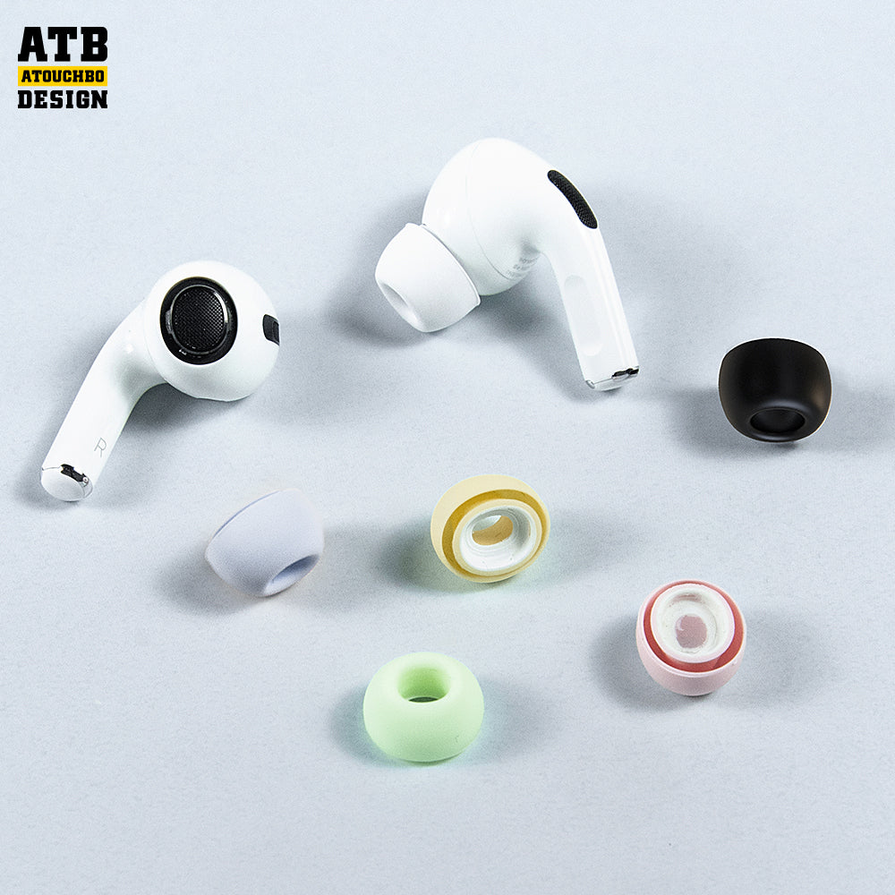 Soft Comfortable For Airpods Pro Silicone Ear Tips Replacement