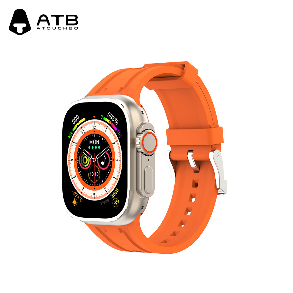 ATB TOP Series Fluoro-rubber Silicone Watch Band