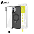 360° Rotating Bracket Shell HD Tempered Film Set (with T-Type Second Sticker Artifact) TK Version