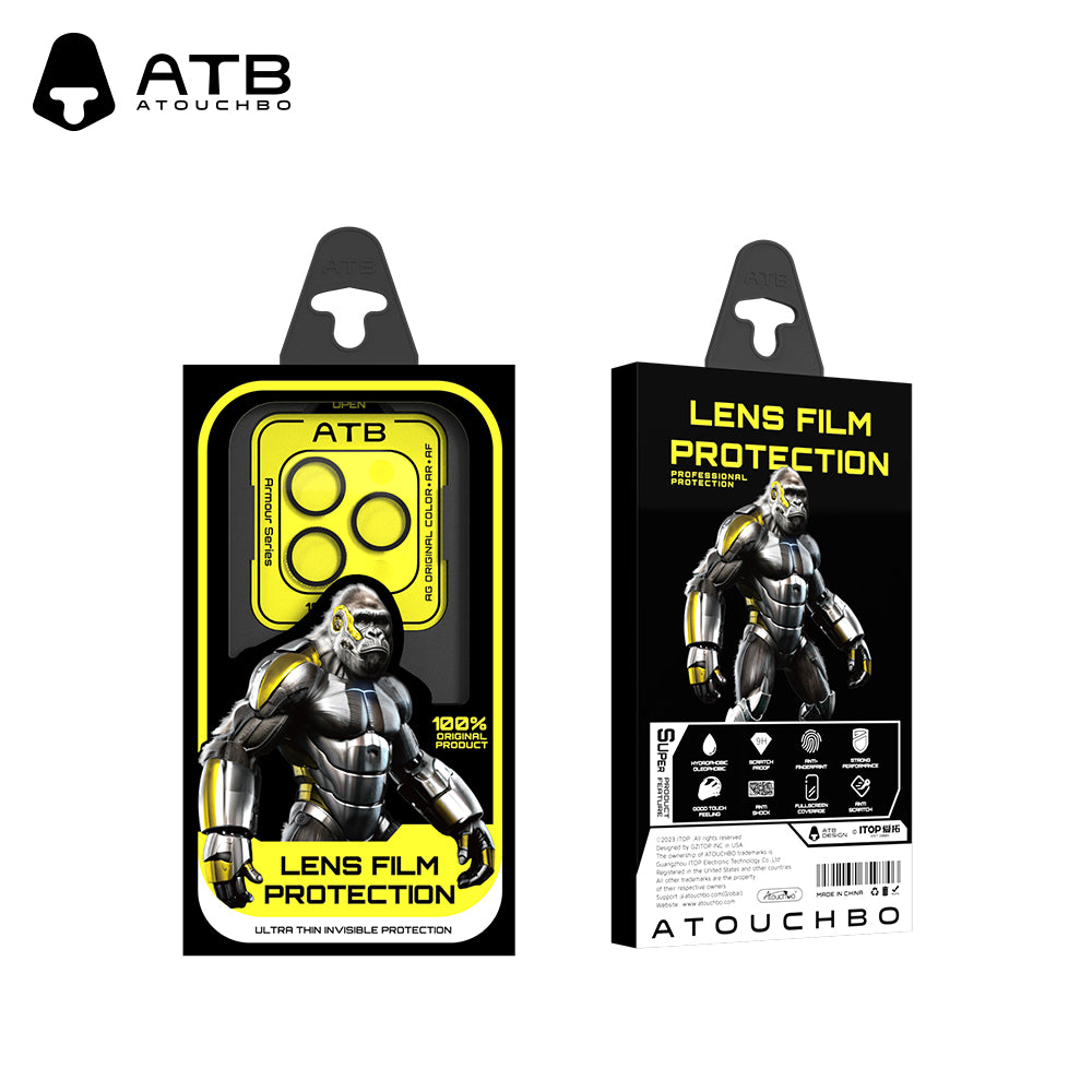 ATB Rogers Series Transparent Armor All-in-One Lens Film (Monochromatic) with ATB Yellow Base Plate