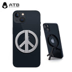 ATB Facile Porteblaj Poŝtelefonaj Ringujoj Magneta Telefona Krampilo Por iPhone 14