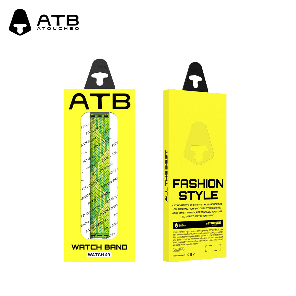 ATB Classic Snap Buckle woven strap