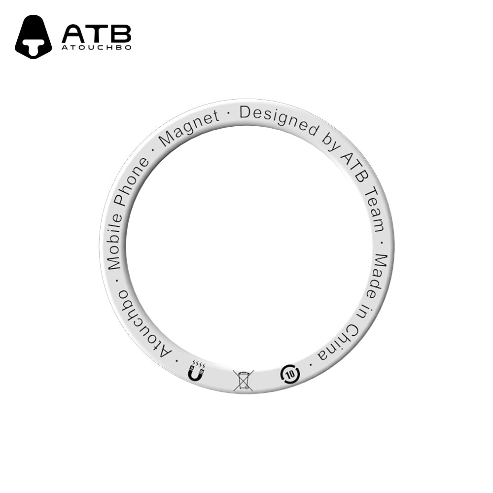 Baked lacquer magnetic ring