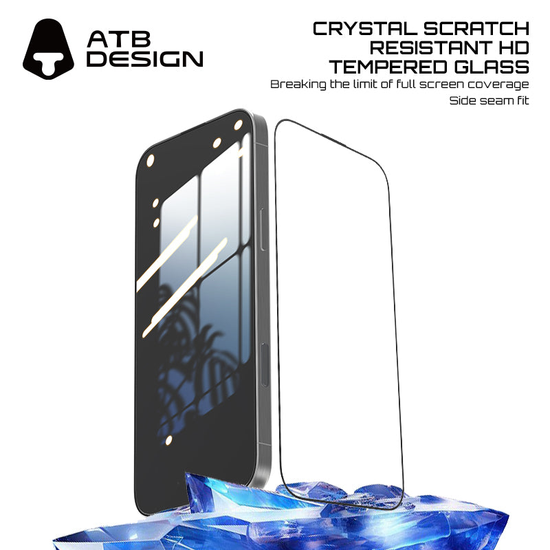Crystal anti-scratch HD tempered glass