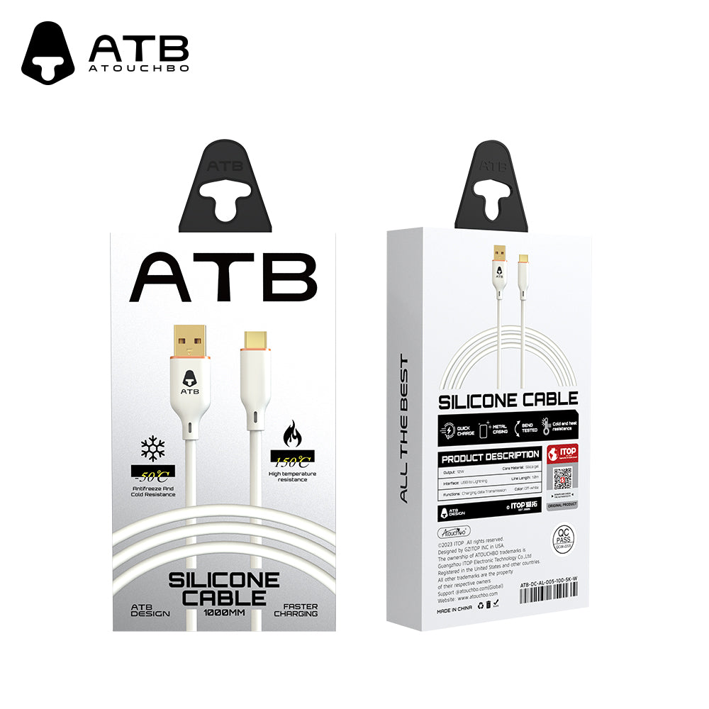 ATB Classic Series Flasher Silicone Data Cable √